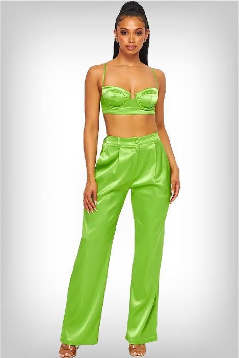 lime-elegant-satin-suit-with-a-sleek-bralette-top-and-high-waisted-wide-leg-trousers-enhancing-your-chic-and-classy-style