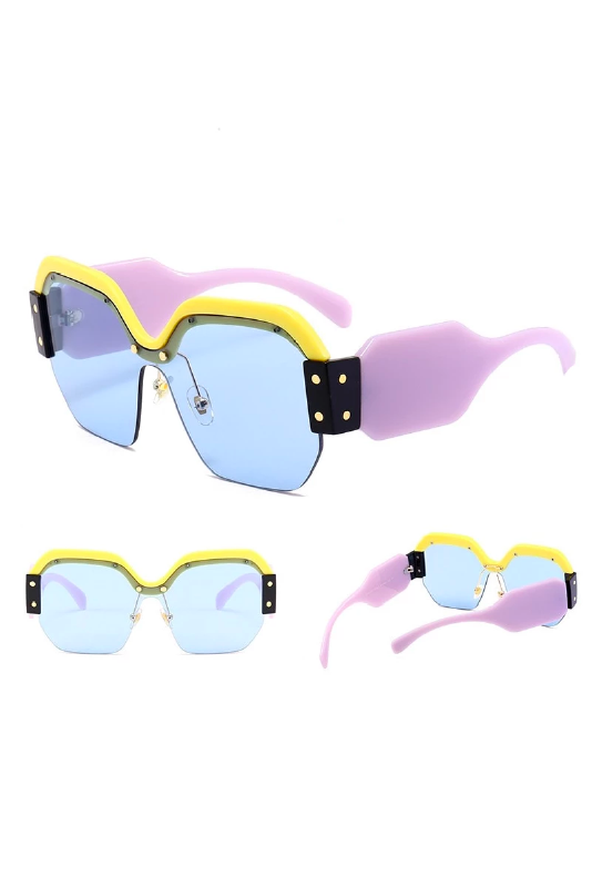 Norah Color Block Sunglasses