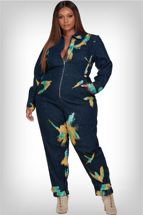 plus-size-denim-tie-dye-jumpsuit