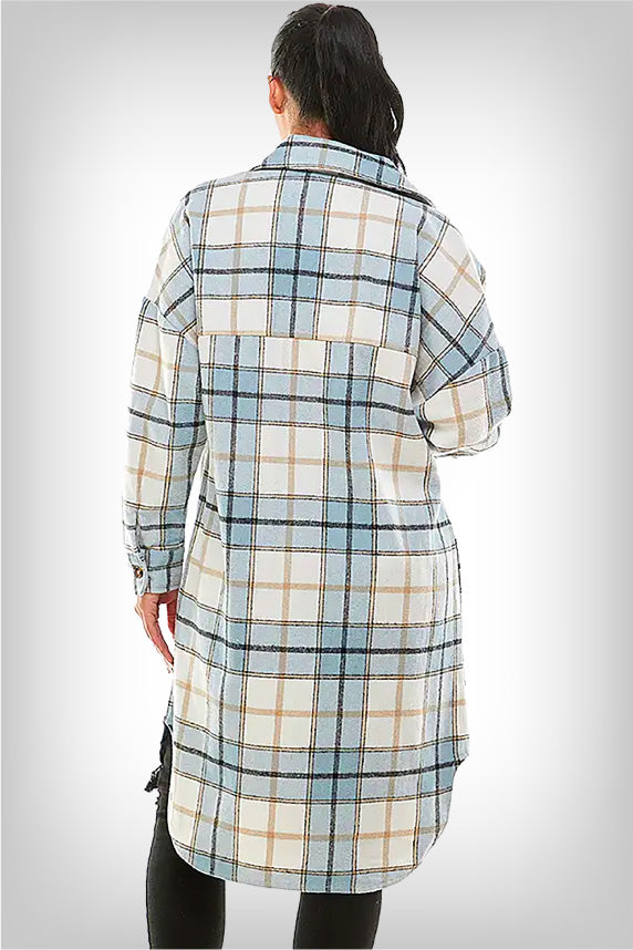 womens-baby-blue-long-plaid-shacket