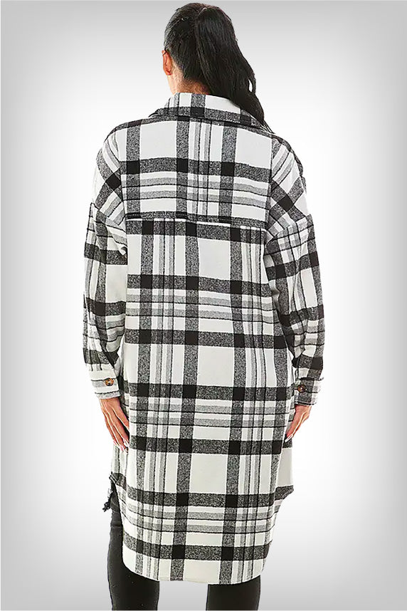 womens-charcoal-long-plaid-shacket