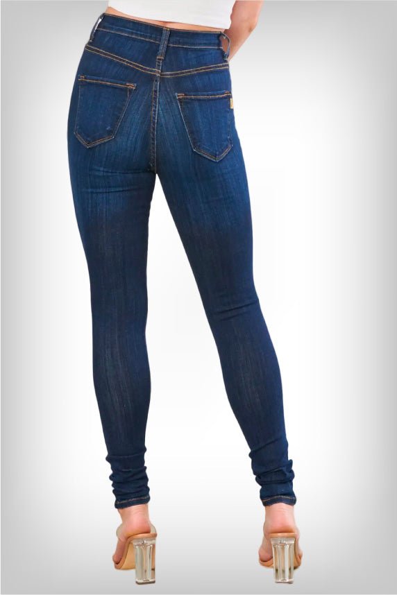 womens-high-waisted-skinny-jeans-dark-wash-front-view